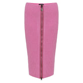 Tom Ford Pink Wool Midi -   -  Tom Ford.